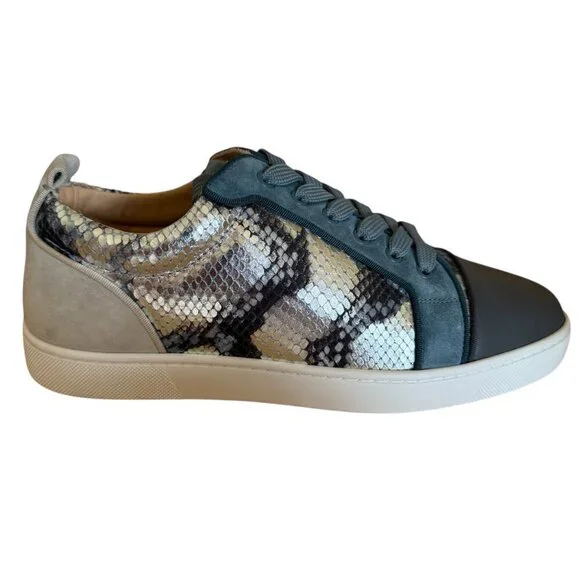 Christian Louboutin Leather Louis Junior Orlato Flat, Sizes 42